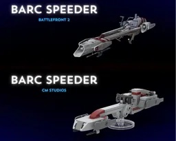 AT-RT And BARC Speeder Combo Pack