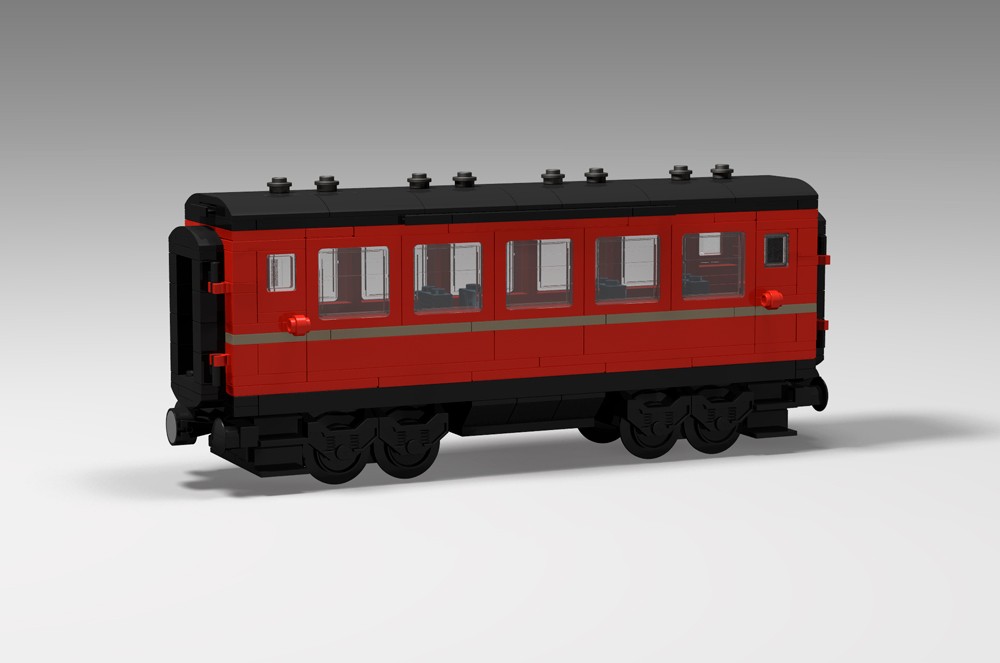 Lego Hogwarts Express 75955 Wagon with doors (fixed)