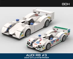 Audi R8 #8 2005 Le Mans winner