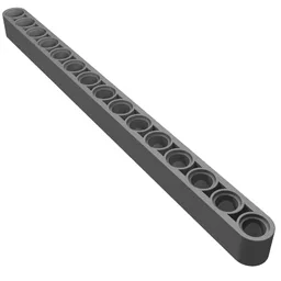 Technic Beam 1 x 15 Thick / Pearl Dark Gray