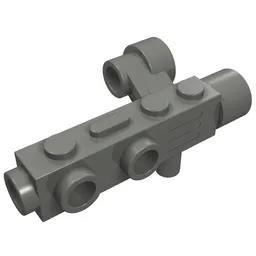 Equipment Camera with Side Sight [aka Space Gun] / Dark Bluish Gray