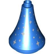 Lego Duplo Building Roof Spire 3 x 3 x 3 with Silver Stars print