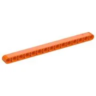 Technic Beam 1 x 15 Thick / Orange