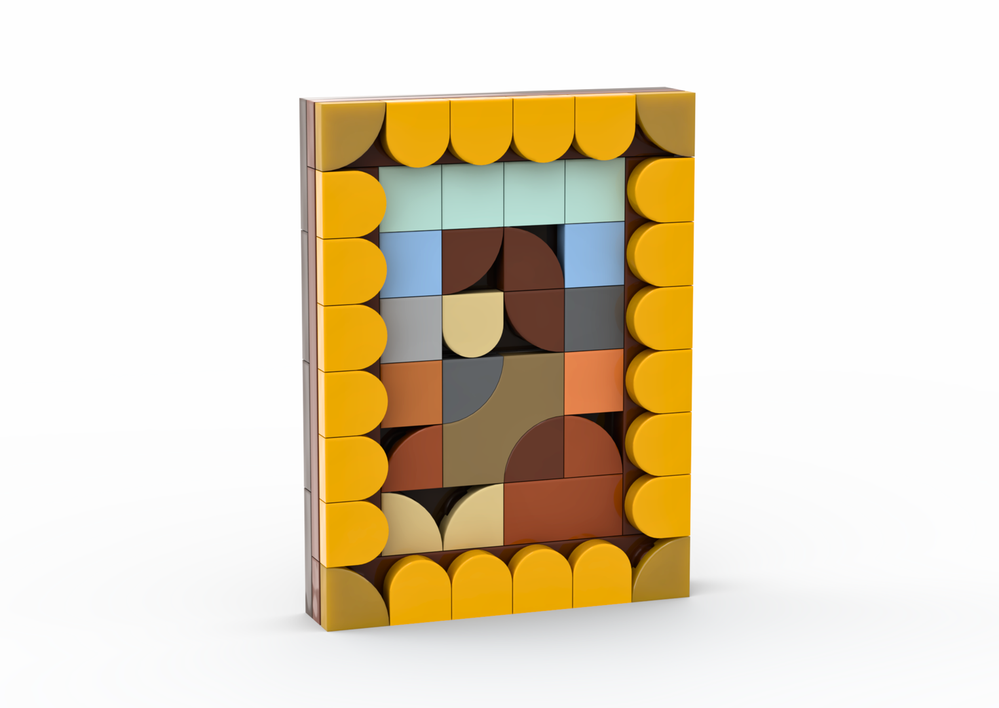 Lego Micro Mona Lisa