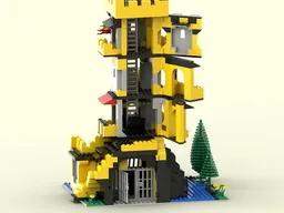 Yellow Lion Head Castle