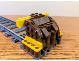 Wood Buffer Stop for Train