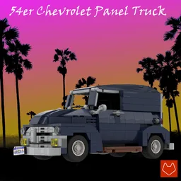 1954er Chevrolet 3100 Panel Truck