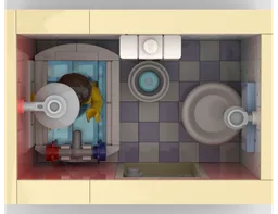 Tiny bathroom
