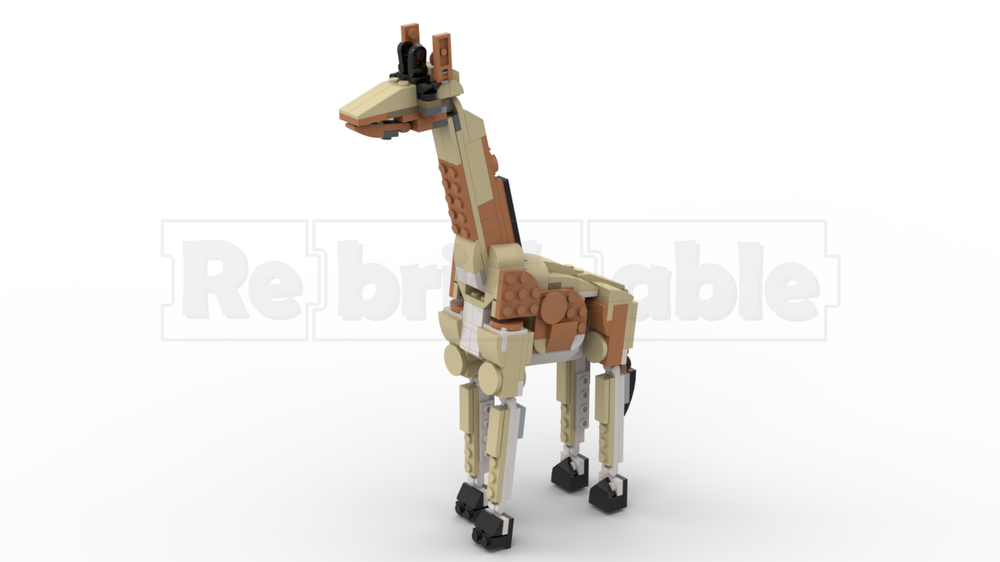 Lego Adorable Giraffe (LEGO 31137 Alternate)