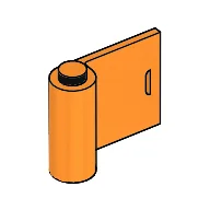 Door 1 x 3 x 2 Right / Orange
