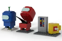 Among Us Brickheadz Triple Pack