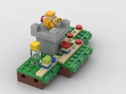 Micro Mario W1-L2 Boom booms tower.