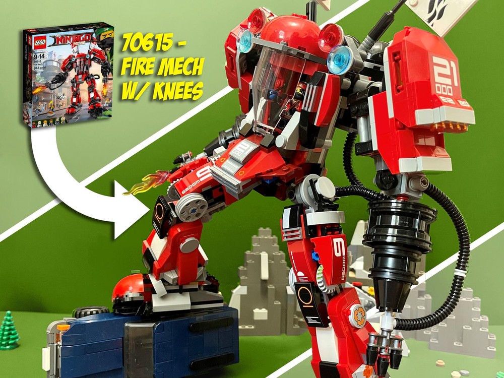 Lego 70615 - Fire Mech w/ Knees