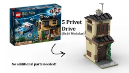 5 Privet Drive (8x16 Modular)