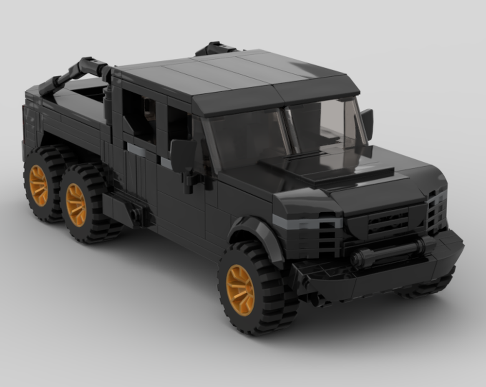 Lego Hercules 6x6 Inspired