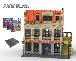 Modular grocery store and restaurant