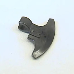 Weapon Axe Head, Clip-on (Viking) [Thin Clip] / Pearl Titanium