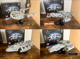 Sci-Fi Ship Rebuild 4 Pack
