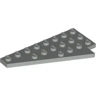 Wedge Plate 8 x 4 Wing Left / Light Gray