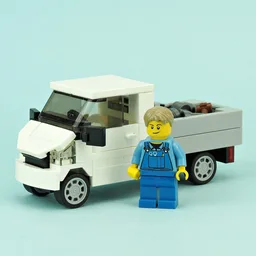 Small White Truck