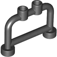 Bar 1 x 4 x 2 with Studs / Black