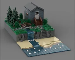 Forest Stream Cabin