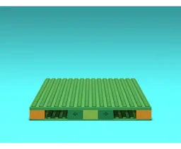 MIls half plate system for modular city