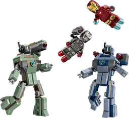 Iron Man & War Machine vs. Hammer Drones