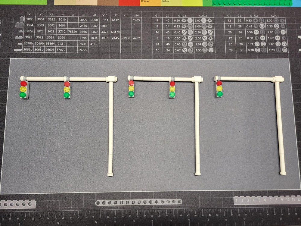 Lego Bricksculpt Traffic Lights