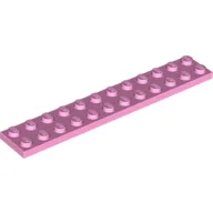 Plate 2 x 12 / Bright Pink