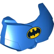 Large Figure Chest Cover, Armour Small with Batman Logo Print / Blue