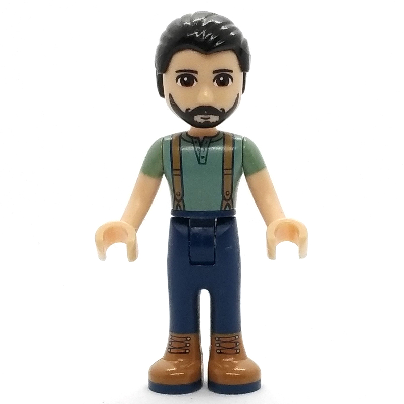 Lego Steve - Sand Green Shirt, Dark Blue Trousers