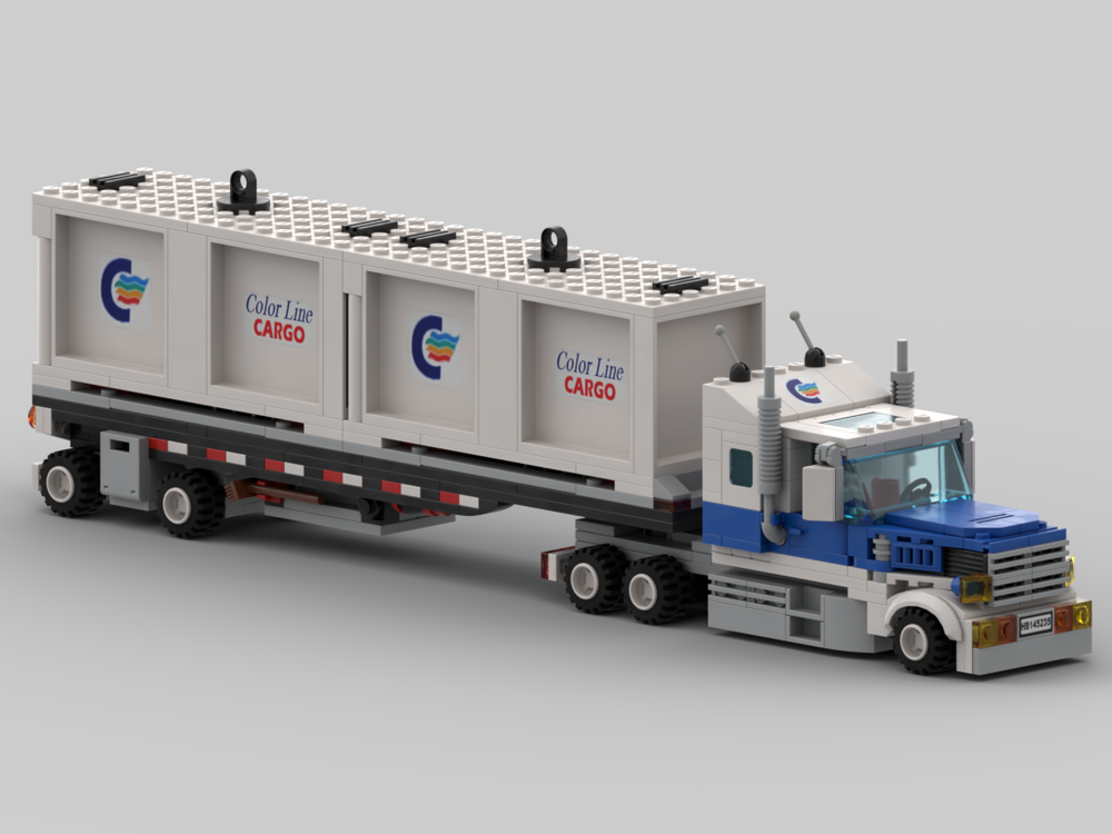 Lego Color Line Container Lorry