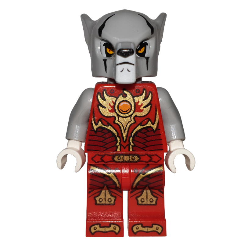 Lego Worriz in Fire Chi Outfit