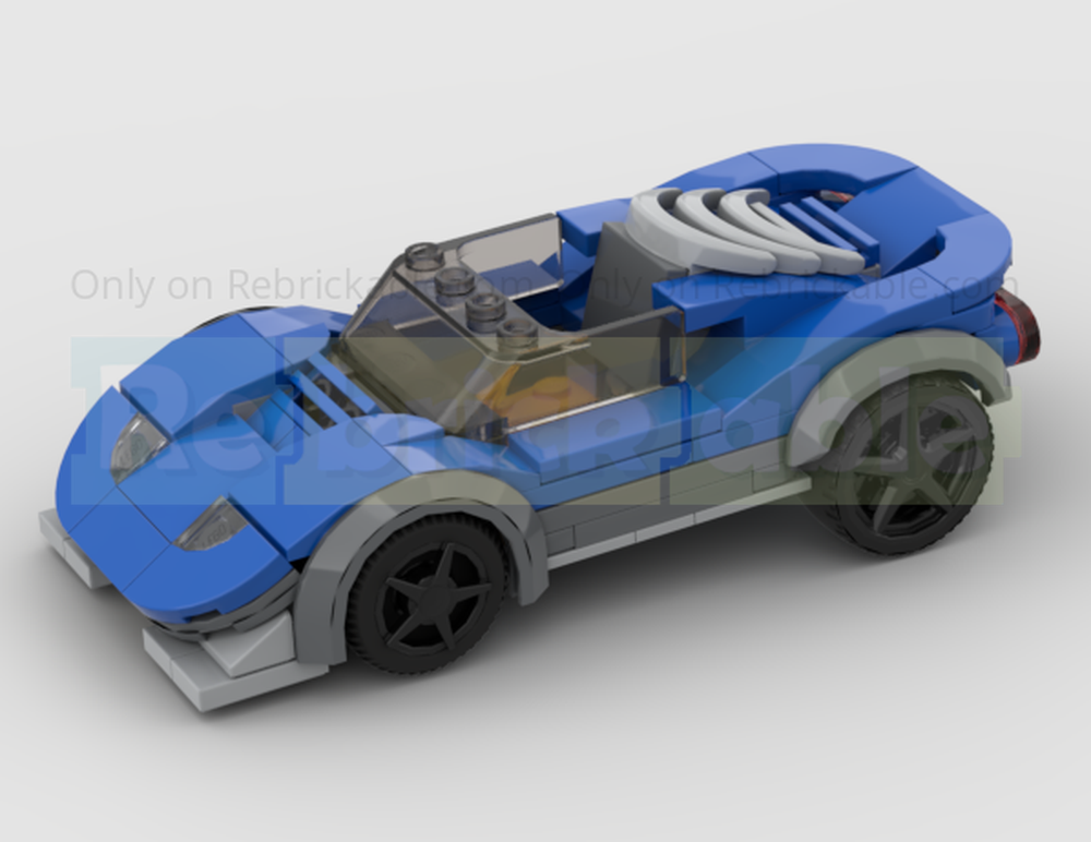 Lego Small Convertible Sports Car
