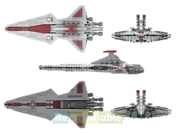 Midi-Scale Venator-Class Republic Attack Cruiser
