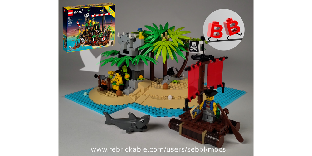 Lego 21322: Forbidden Island Treasure Hunt - Pirate World: Part 4