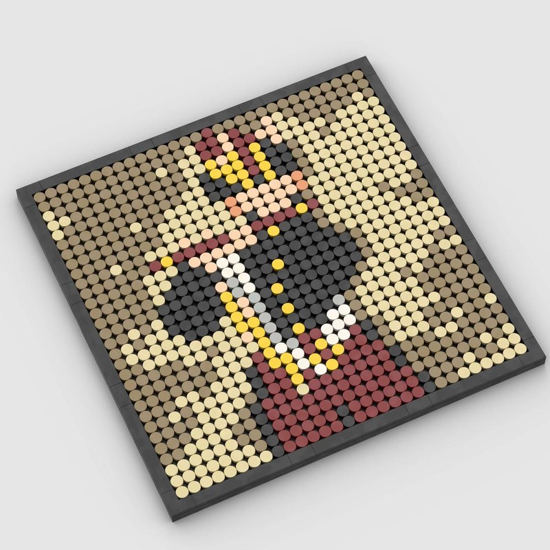 Lego MOSAIC-005-young flautist,the fifer
