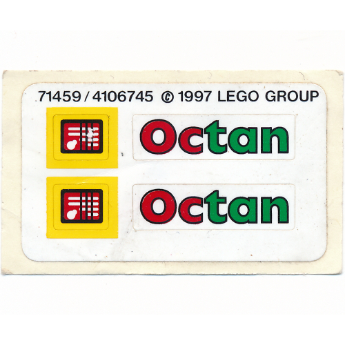 Lego Sticker Sheet for Set 2129-1, 8205-1 / [No Color/Any Color]