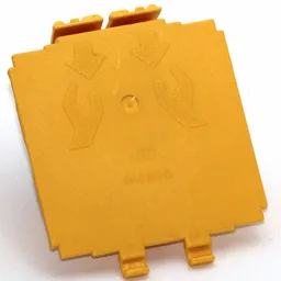 Duplo Train Locomotive Base Battery Case Lid / Yellow
