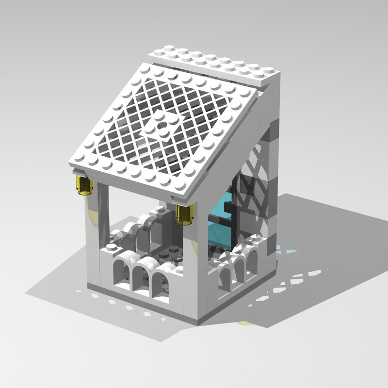 Lego Korean Hostel Balcony