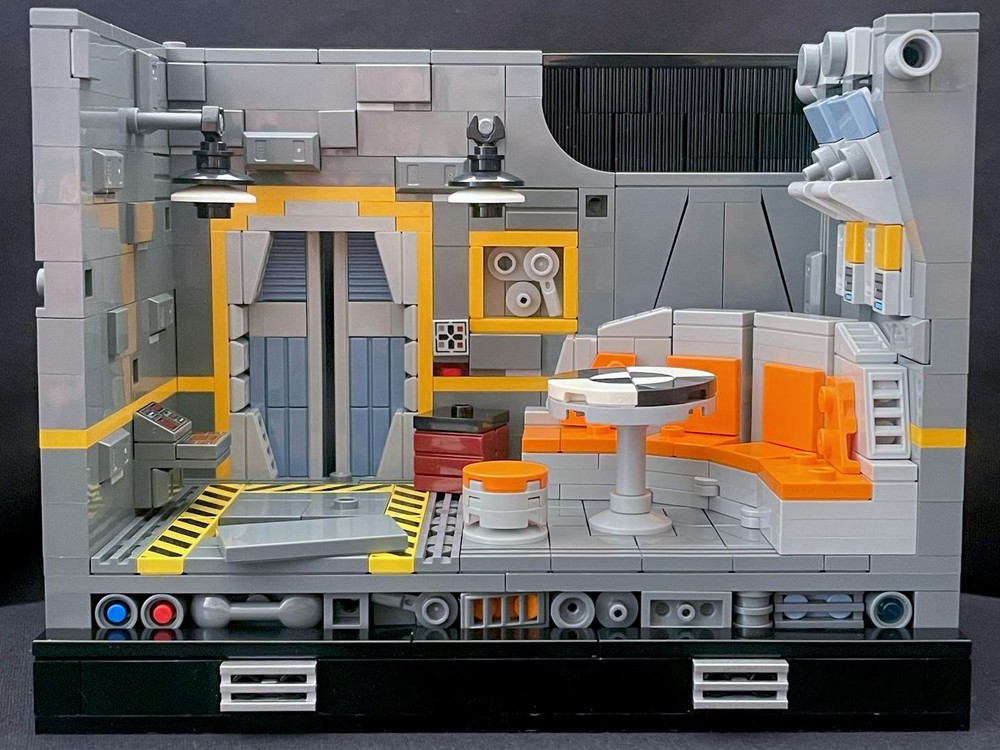 Lego Ghost Lounge Room Diorama