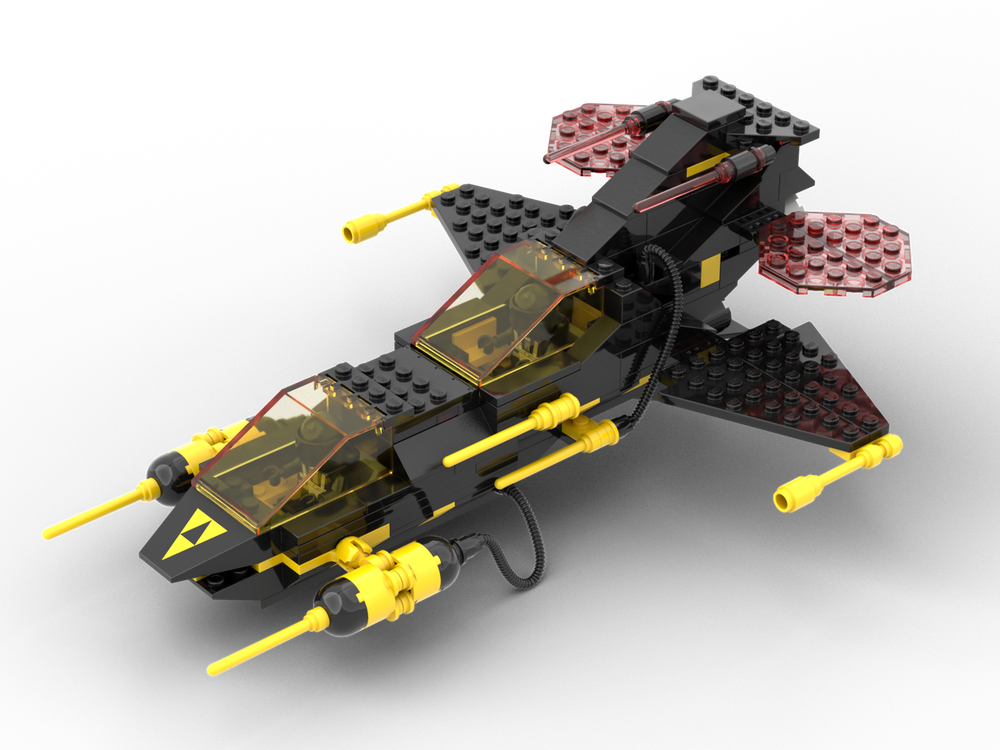 Lego Blacktron 2 from the comic Jim Spaceborn