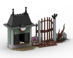 31167 - Train Ticket Booth (B-model extra build)