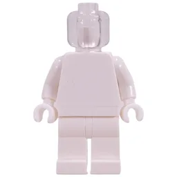 Monochrome, White with Trans-Clear Head