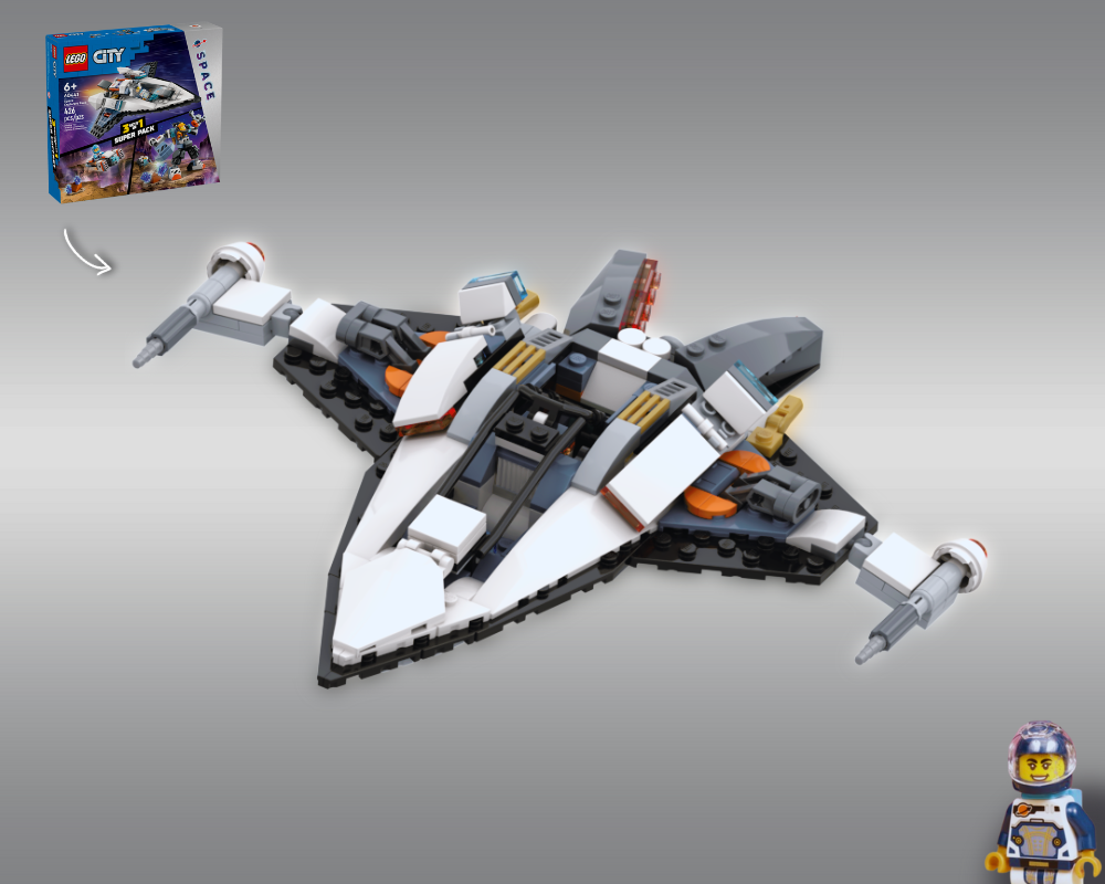 Lego Ultimate Interstellar Spaceship - Set 60411 MOD
