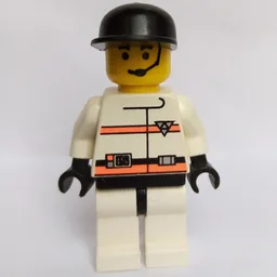 Res-Q Man, Black Cap, Headset
