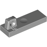 Lego Hinge Tile 1 x 3 Locking with 1 Finger on Top / Light Bluish Gray