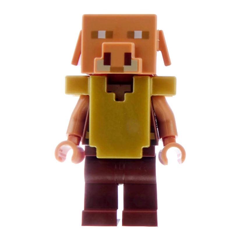 Lego Piglin, Armor, Reddish Brown Legs