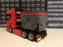 Ballast bed with spitz roof